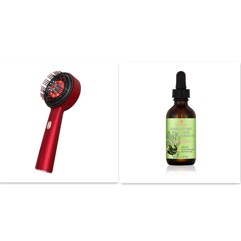 Electric Red Light Scalp Massage Comb